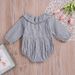 Kids' Clothing Long Sleeved Striped Romper_viptrois.com