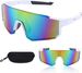 Quick Glasses Women Polarised Cycling Glasses Men UV400 Sports Glasses Windproof Sports Sunglasses Women Men For Outdoor Activities MTB Road Bike_viptrois.com