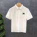2025d Trendy Youth Brand Short Sleeve Polo Shirt Business Top Summer New Men's Turn-down Collar Stylish Korean T-shirt_viptrois.com
