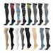 New cross-border outdoor stretch socks over the knee pressure socks sports running cycling long compression socks_viptrois.com