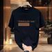 2025 Summer Loose Men And Women Pullover 100% Cotton Short Sleeve T-shirt_viptrois.com