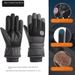 Unisex Winter Ski Gloves - Touchscreen Compatible, Waterproof, Windproof, Thermal Insulated For Snowboarding, Cycling & Outdoor Activities_viptrois.com