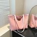 Women's Bags Shoulder Bag Fashionable Large Capacity Ladies Tote Commuter Bag Casual Bag Female_viptrois.com