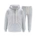 Waffler New Autumn Leisure Sports Men's Sweater Two Piece Set Customization_viptrois.com