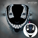 Halloween Venom Luminous Mask Movie Horror And Bizarre Full Face LED Mask Prop_viptrois.com