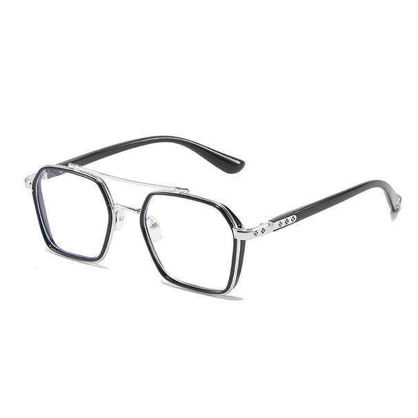 Myopia Men's Trend Domineering Flat No Degree Anti-blue Light Radiation Student Glasses Goggles_viptrois.com