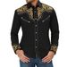 Men's 3D Printed Long Sleeve Shirt Spring Autumn Fashion Loose Fit_viptrois.com