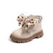 child's shoes Baby bow Doc Martens preppy kids boots Baby leather boots_viptrois.com