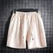 Men's Clothing Summer New Men's Cotton And Linen Casual Loose Five Point Shorts Large Size Solid Color Beach Casual Pants Mid Length Pants Trend_viptrois.com