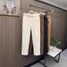 Men's Clothing Business Texture Straight Italian Suit Pants British Style Non Iron Paris Button Pants Trend_viptrois.com