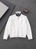 Correct Code Can Be Scanned Pony Embroidered Small Logo Old Money Style Blue And White Contrast Color Lapel Jacket_viptrois.com