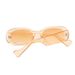 Small Frame Oval Sunglasses For Men & Women - High-End Anti-UV Fashion With Green Frame & Wide Legs (Big Brand Style)_viptrois.com