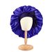 Women's Hats Oversized Strappy Sleeping Cap Elastic Ribbon Satin Round Cap Home Hat_viptrois.com