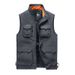 Men's Lightweight Vest Jacket – Multi-Pocket Fishing Vest With Hood (L-6XL, Grey/Black/Navy/Khaki/Army Green)_viptrois.com