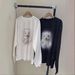 25 High Version New Bear Print Long Sleeve T-Shirt For Men And Women Early Autumn Plus Size Loose Couple Ins Style Top_viptrois.com