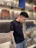 Fashionable And Trendy Men's T-shirt, Short-sleeved, Starry Sky, Diamond-encrusted, Fitted, Round-neck, Half-sleeved Base Shirt_viptrois.com
