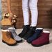 2025 New Snow Boots, Women's Shoes, High Boots, Warm Women's Boots With LACES_viptrois.com