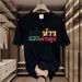 【DORAE】2026 Breathable T-shirt (Eco Cotton) Black (3D "Thai Meme 'Don't Judge' " Print & Multicolor Accent) – Pioneer Style For Weekend Getaway_viptrois.com