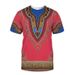 Men's Clothing Personality Abstract Pattern Digital Printing Short Sleeve Half Sleeve Creative T Shirt Clothes_viptrois.com