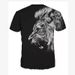 2025 Round-neck European And American T-shirt With 3D Digital Animal Pattern Printing, New Summer Fashion, Versatile And Easy To Match_viptrois.com