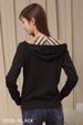 Unisex Size European And American Station High Quality British Style Hooded Sweatshirt Women's Jacket Cardigan Zipper Spot_viptrois.com