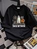 Trick Or Trash, Raccoon Halloween, Funny Creepy T-Shirt Breathable Women Top Graphic Tees Women Print Round Neck Short Sleeve T-Shirt For Women Casual Unisex Top For Everyday Wear Stylish Graphic Fashion Stretched Streetwear Soft Slightly_viptrois.com