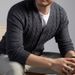 Autumn High-End Wool Cardigan 2025 New Style Middle-Aged Casual Solid Color Coat Sweater Men's Clothing_viptrois.com