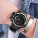 Children's Watch For Boys And Girls Korean Version Simple 50 Swimming Waterproof Sports Teenagers High School Students Alarm Clock Electronic Watch_viptrois.com