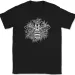 Bee With Flowers T-Shirt Mens Womens Tees Top Honey Hive Pattern Graphic Funny Gift Tee_viptrois.com
