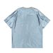 Jersey Loose Short T-shirt For Men And Women 2024 Summer New High Street American Style Off Shoulder Half Sleeved Top_viptrois.com