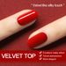 Arte Clavo Matte Velvet Top Coat UV Gel Soak Off 10ml Varnish Semi-Permanent Nail Polish Seal Gel Polish Nail Art Decorations Tools_viptrois.com