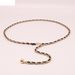 Love Heart Pearl Waist Chain Metal Chain Belt Braided Waist Waist Seal Ins Style Peach Heart Waist Chain for Women_viptrois.com