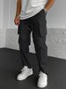 Men's Clothing Overalls With Multiple Pockets And Drawstrings Casual Pants_viptrois.com