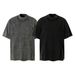 Men's Clothing Men's Clothing 2025 Summer New American Functional Trendy Brand Tee Heavy Washed Fried Color Splicing T Shirt Short Sleeve_viptrois.com