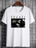 FUGAZI Rock Band Men's T Shirt Size XL Vintage Super Rare Repeater 1980 S 1990 Unisex Fashion Designer Clothes Soft Graphic Top For Everyday Wear_viptrois.com
