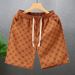 Men's Shorts Summer Pants Printed Men's Ice Silk Breathable Casual Beachwear Running Sports Basketball Pants_viptrois.com