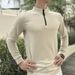 Men's Thermal Fleece Zip-Up Jacket – Lightweight Winter Training Top (Moisture-Wicking, Wind-Resistant, Gym & Outdoor Essential)_viptrois.com