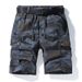 Plus Size Camouflage Cargo Shorts For Men Multi Pocket Casual Sports Loose Breathable_viptrois.com