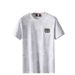2024 Summer Embroidered Short-sleeved Men's T-shirt Korean Version Trendy Fashion Personalized Printed Half-sleeved Men's Mercerized Cotton Top Tide_viptrois.com