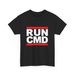 Run Cmd T-Shirt Mens Womens Tees Top Tops Tee Men's Women's 100% Cotton_viptrois.com