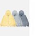 2026 Autumn Winter New Rivet Decorated Reverse Craft Solid Color Cardigan Fleece Lined Hooded_viptrois.com