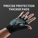 Sports Fitness Men And Women Weightlifting Breathable Non-Slip Silicone Half-Finger Cycling Gloves_viptrois.com