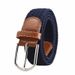 Popular Men's And Women's Belts Multi Color Breathable Woven Elastic Canvas Pin Buckle Elastic Casual Pants Belt_viptrois.com