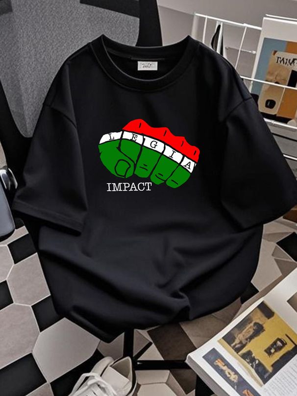 T-Shirt J1513 Ultras Legia Impact Warsaw Poland Warszawa Stylish Soft Designer Clothes Summer Slightly Streetwear Top For Everyday Wear Homme_viptrois.com