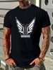 RICOS ROUGHNECKS T-SHIRT Tattoo Starship Symbol Sign Logo Tattoo Squad Troopers Stylish Streetwear Casual Graphic Homme Top For Everyday Wear_viptrois.com