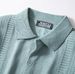 Men's Casual Knit Cardigan – Breathable Openwork Collar Lightweight Sweater (M-3XL, Machine Washable, Poly-Cotton Feel, Fall Layering Essential)_viptrois.com