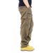 Durable Multi-pocket Work Pants, Men's Straight-leg Long Pants, Work Pants, Labor Protection Pants, Loose And Plump Pants_viptrois.com