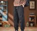 Men's Slimming Cargo Pants Spring New Style Versatile Casual Trousers Cropped Sports Jogger Pants For Men_viptrois.com