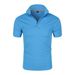 2026 Polo Shirt - Men's Summer Oversized Crew-neck Shirt - Simple Plain Solid-colored Top_viptrois.com