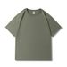New 210g Combed Pure Cotton Loose Short-sleeved T-shirt For Summer 2025_viptrois.com